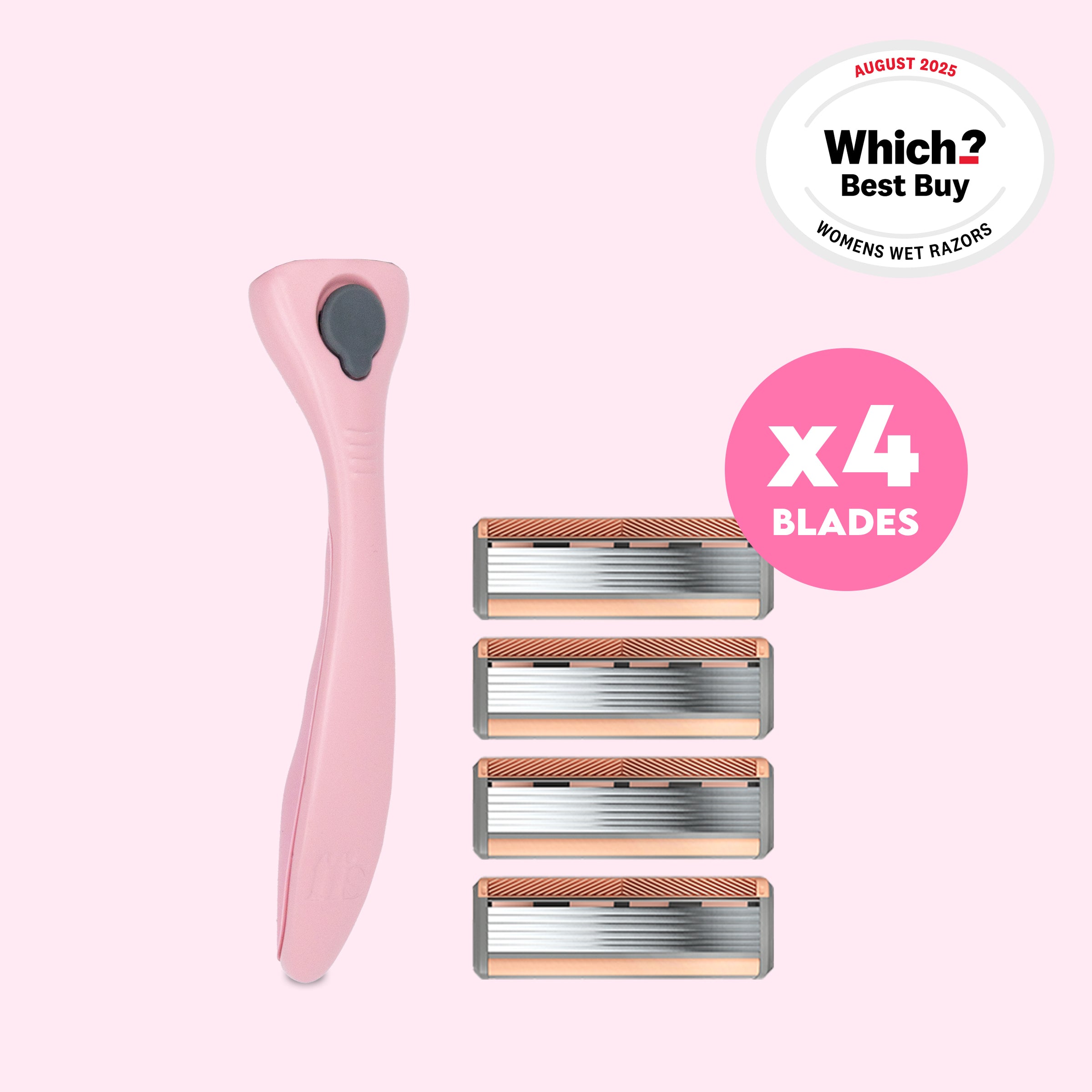 Blades + Fuchsia Handle Bundle