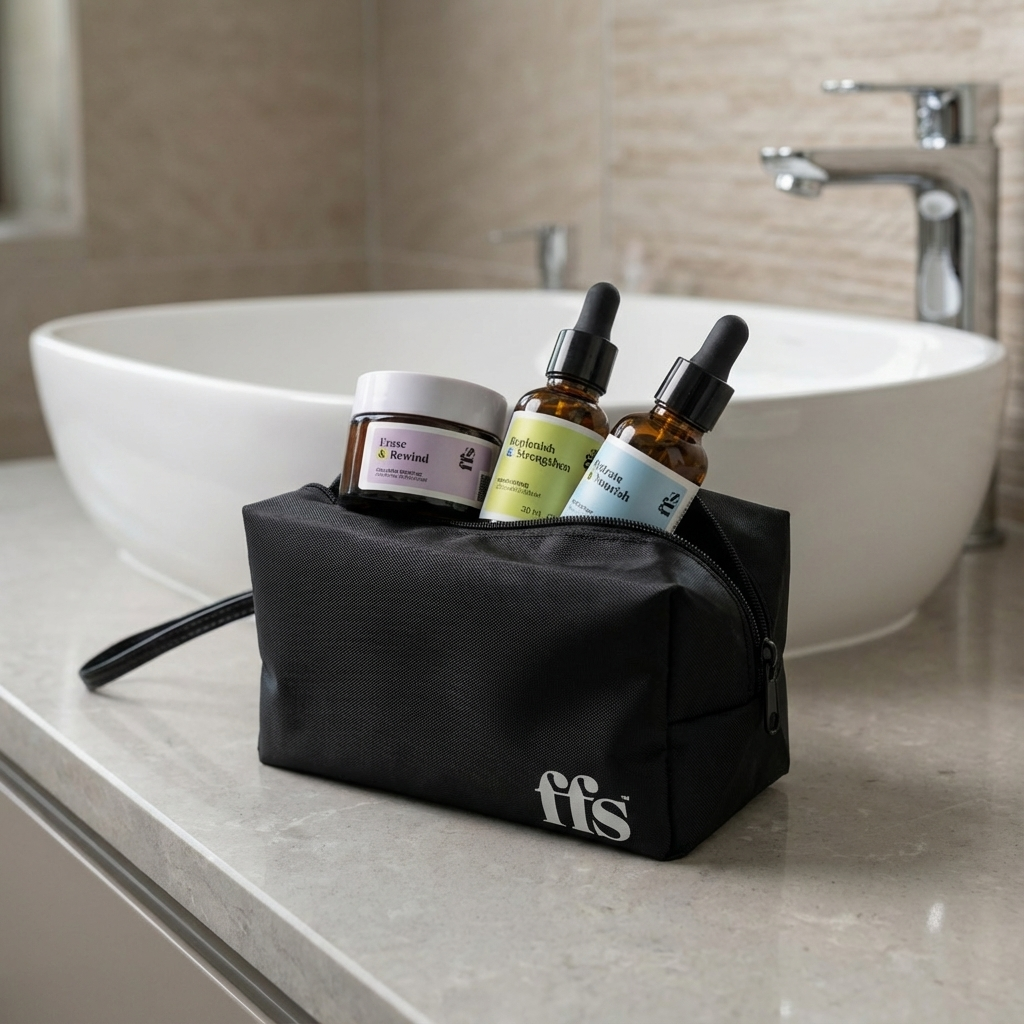 Breathable Mesh Cosmetic Bag