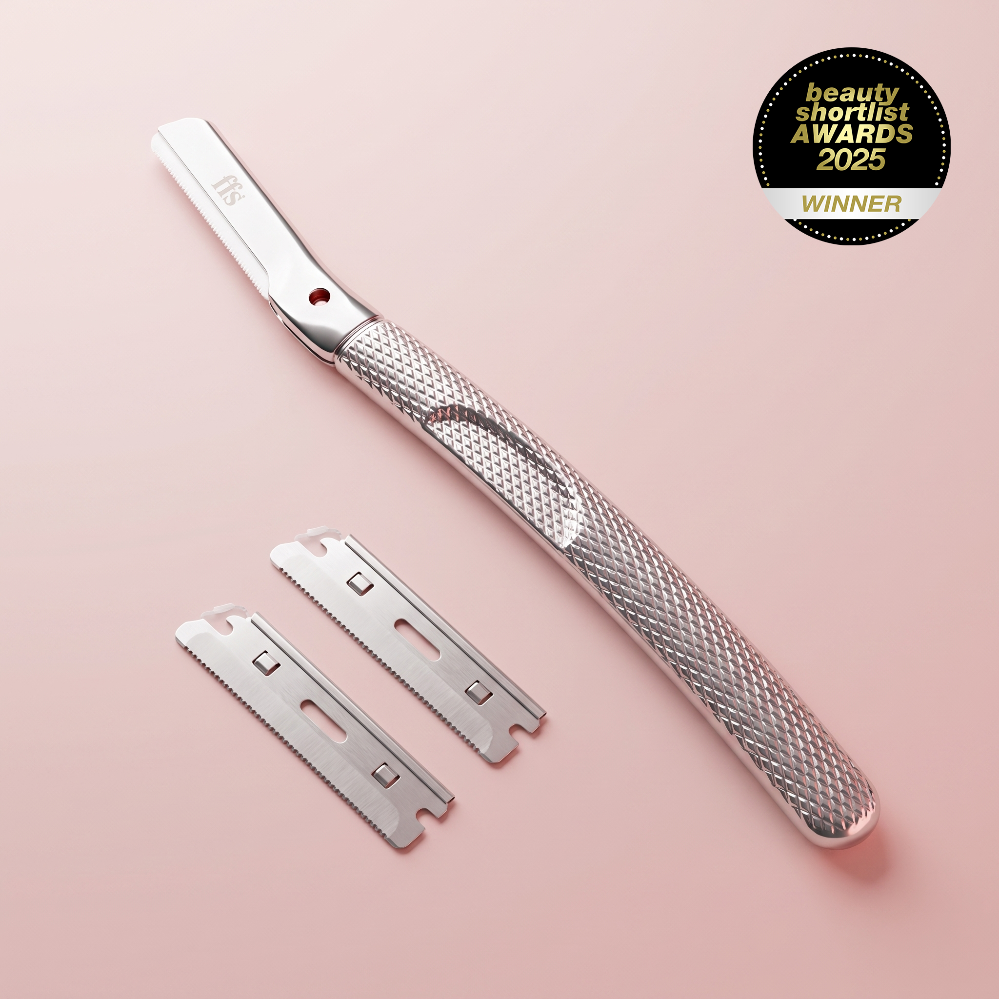 Metal Dermaplaning Facial Hair Removal & Exfoliation Kit