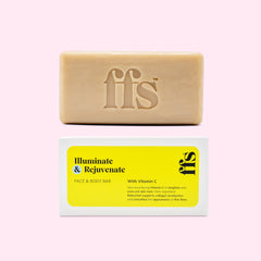 Illuminate & Rejuvenate: Face and Body Bar with Vitamin C - 60g