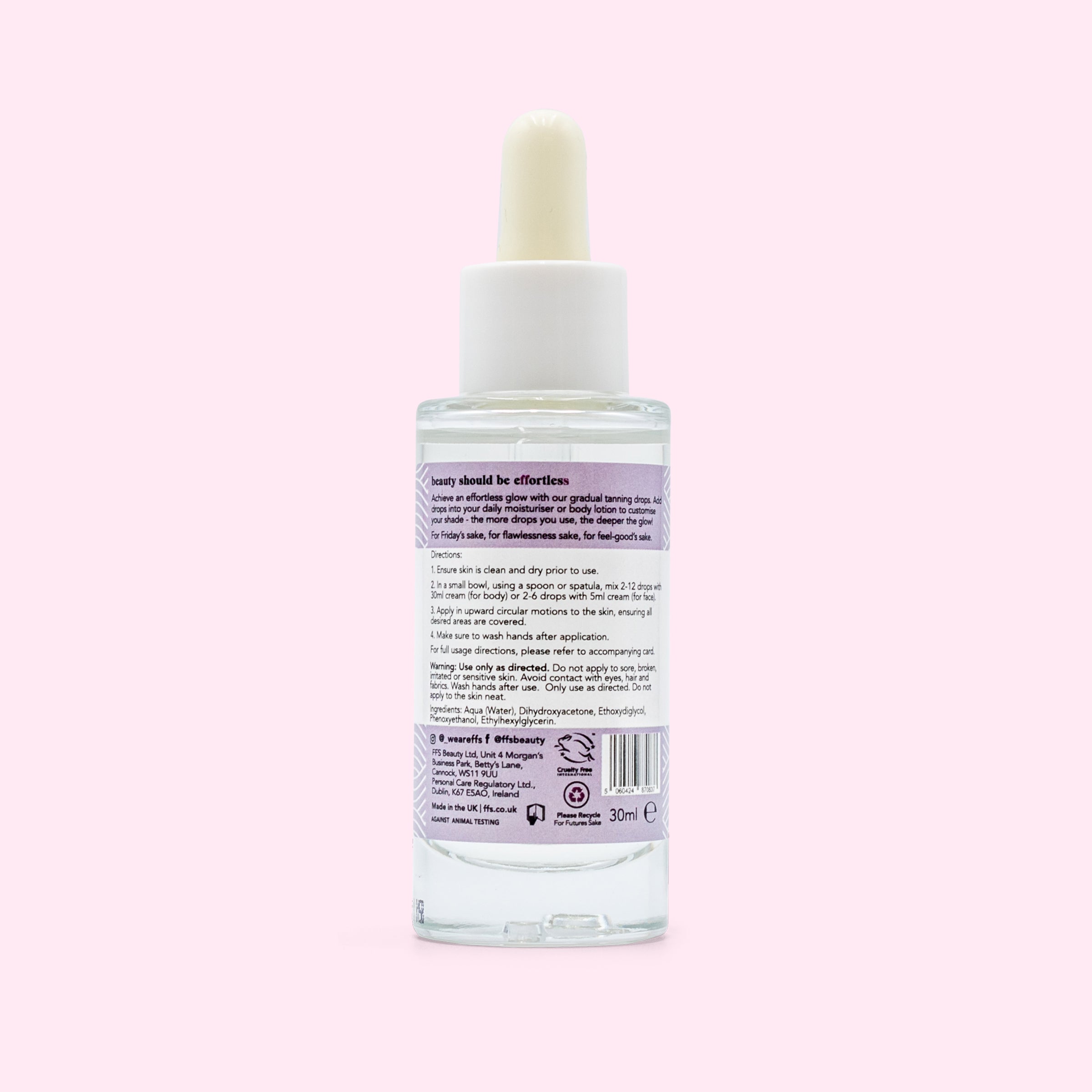 Golden Goddess Customisable Tanning Drops