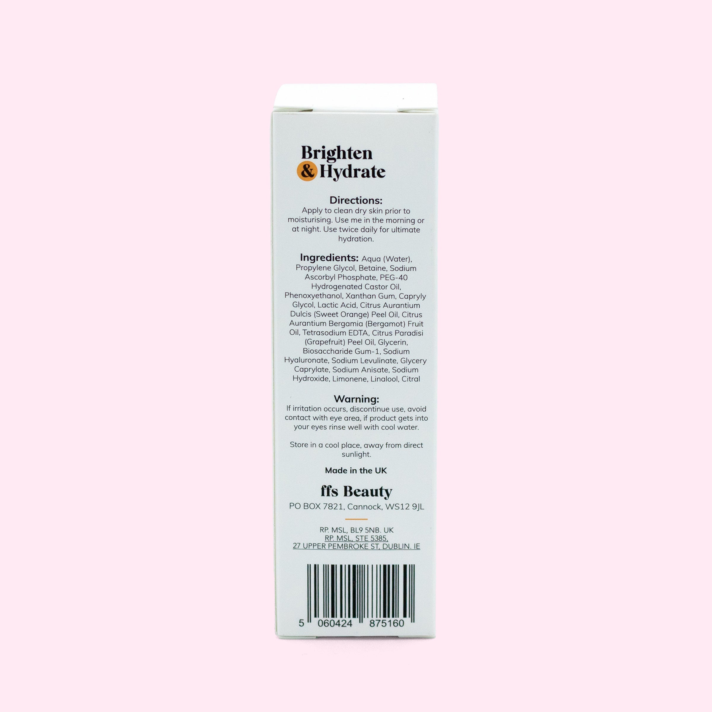 Brighten & Hydrate - Vitamin C Hyaluronic Acid Serum