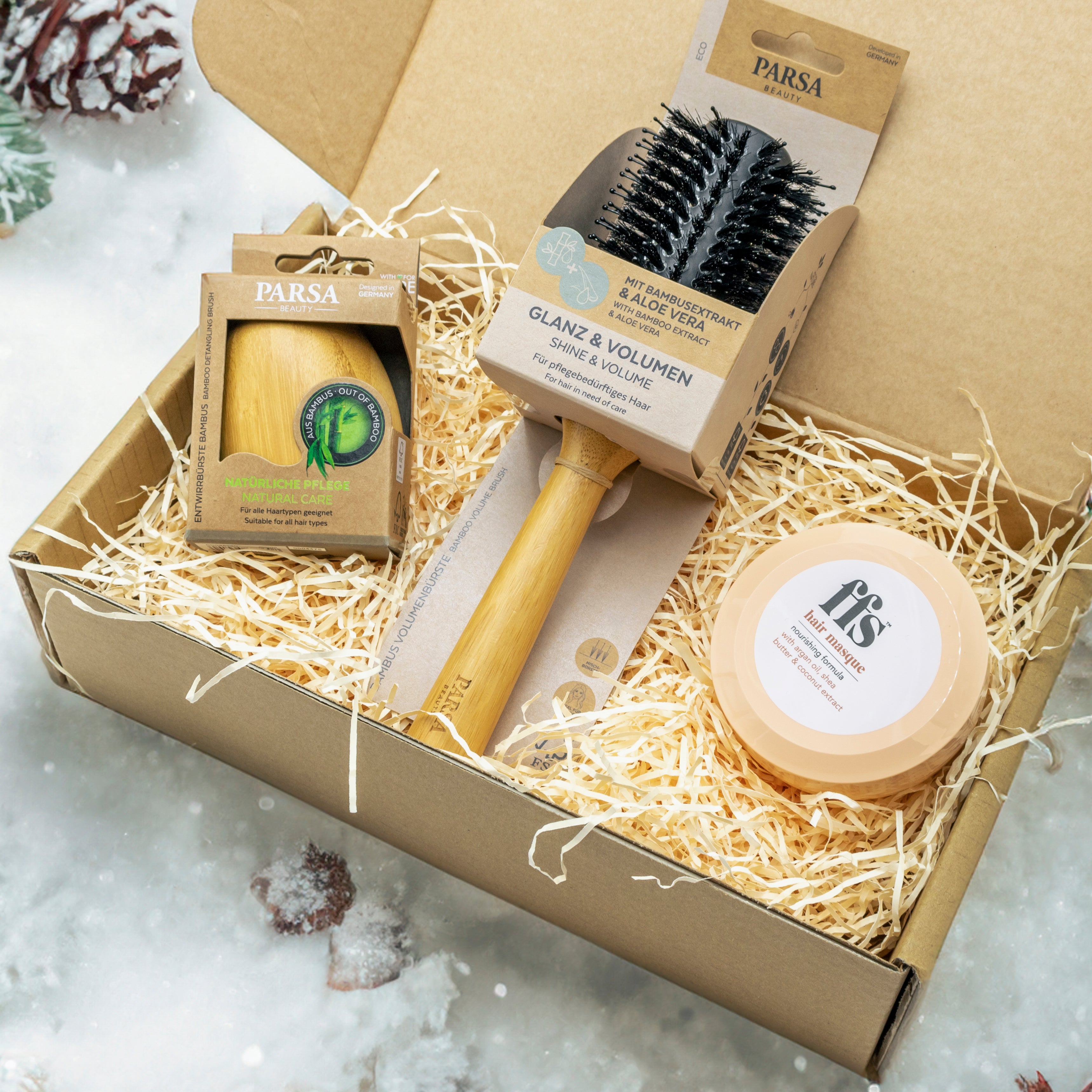Detangle & Define: Bamboo Blow Dry Kit