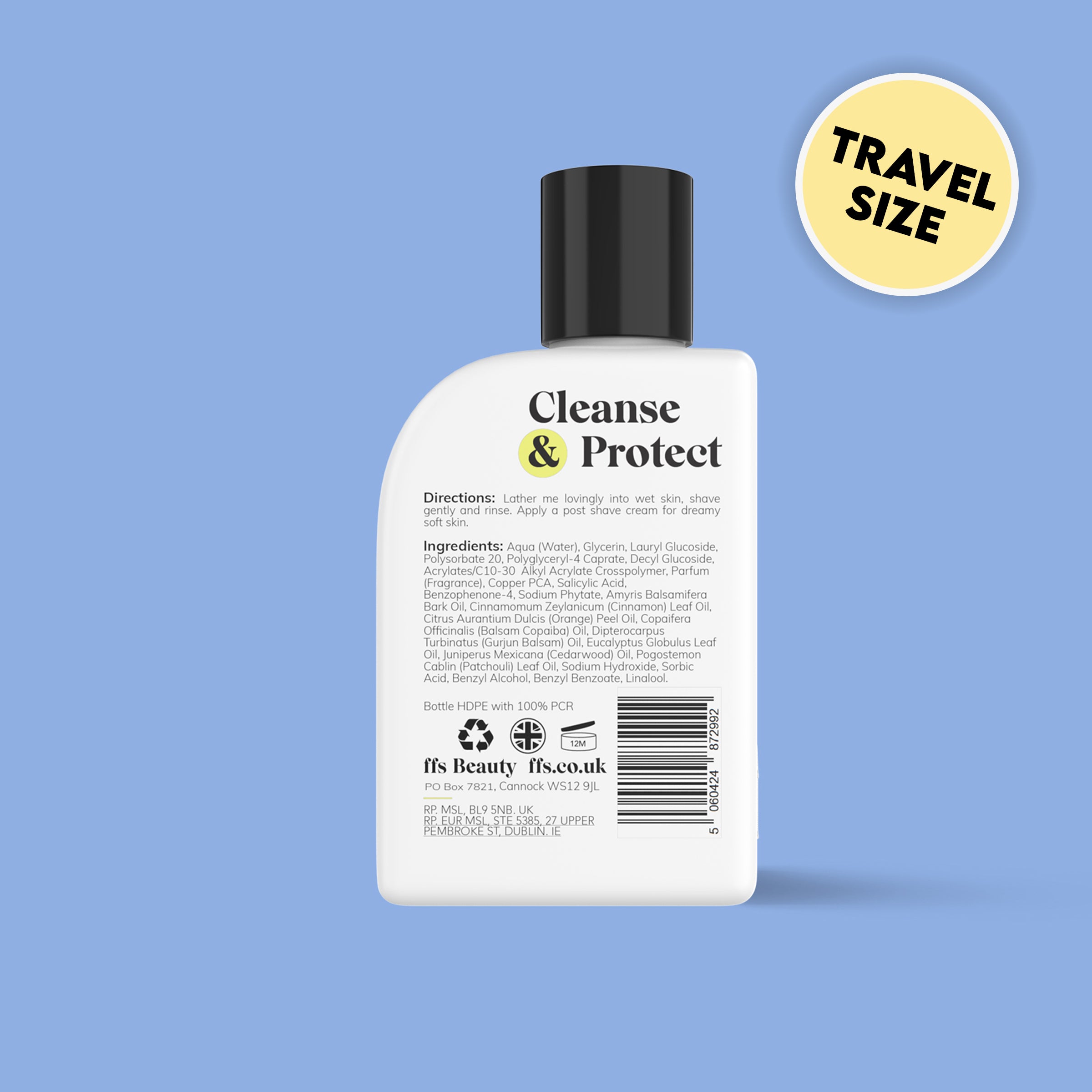 Cleanse & Protect: Shave Gel - Travel Size