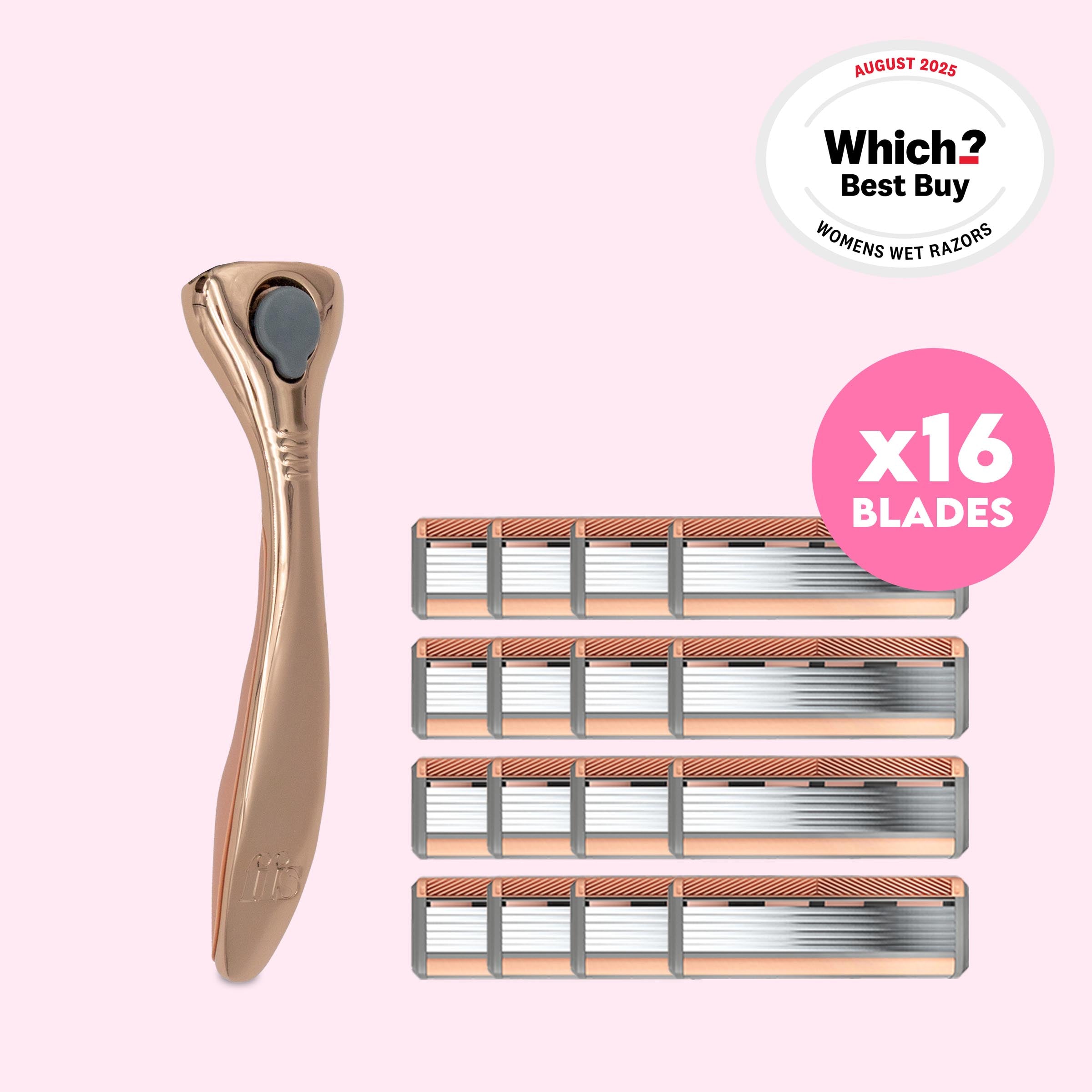 Blades + Rose Handle Bundle