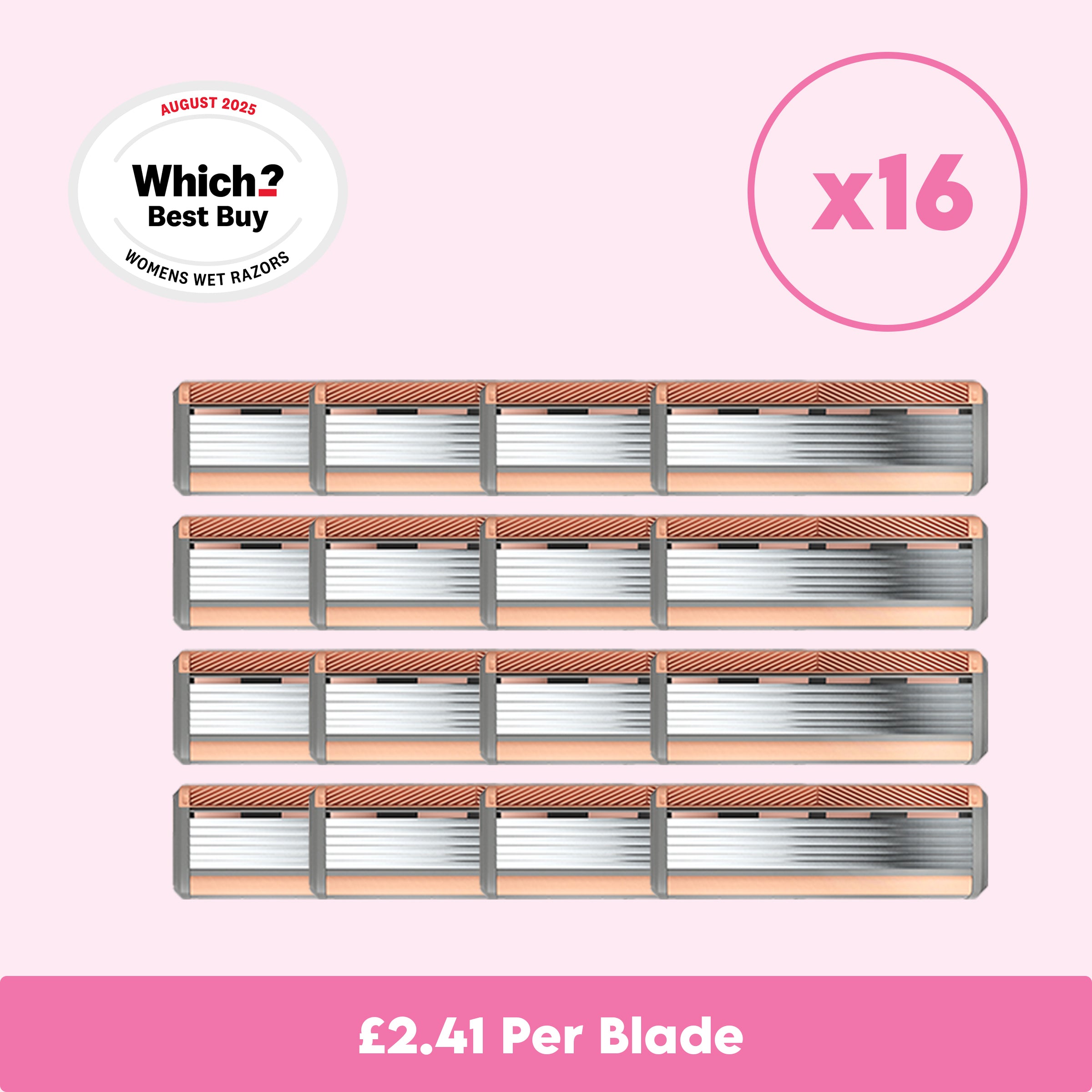 Premium SmoothGlide Refill Blades