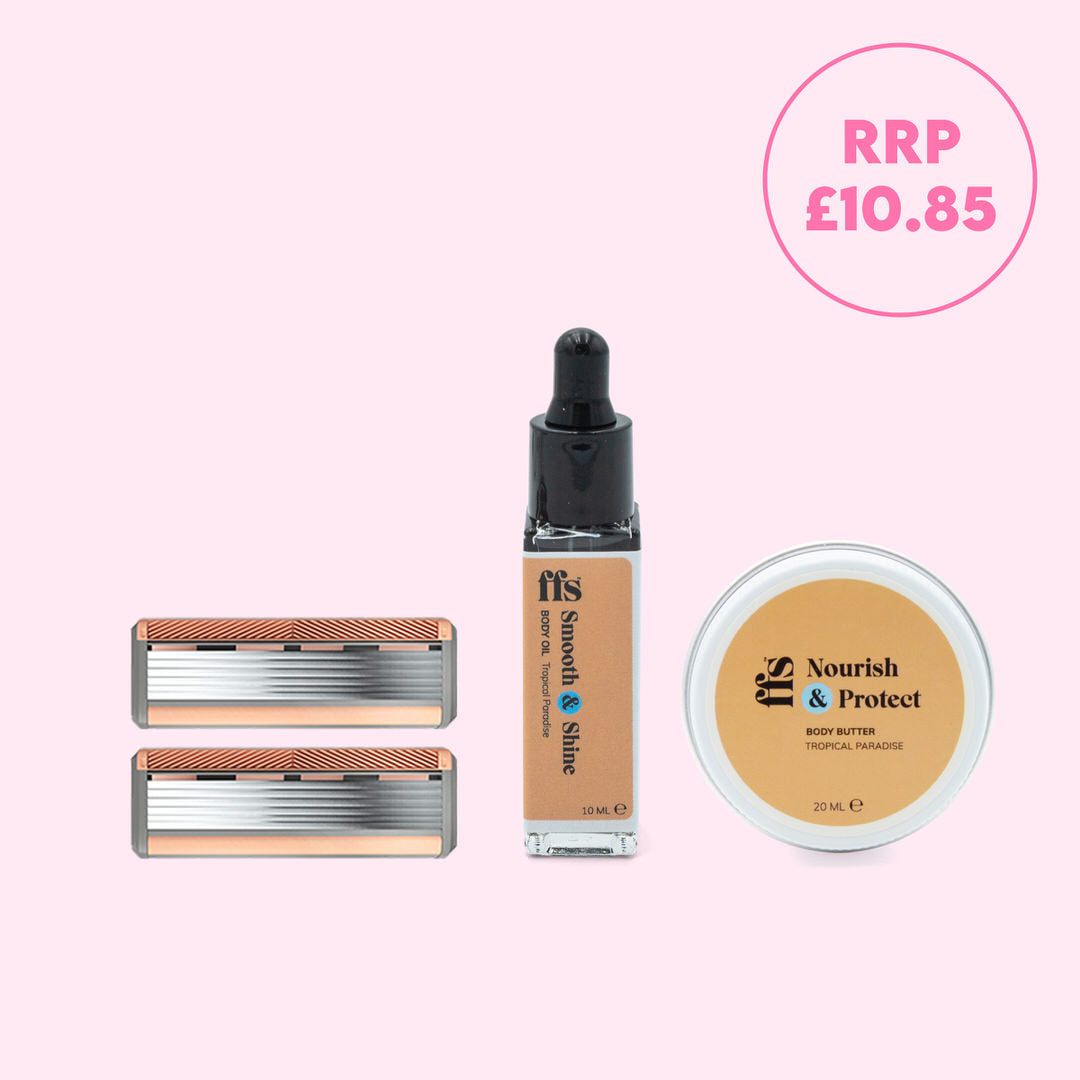 2 x Blades, Mini Oil & Mini Butter