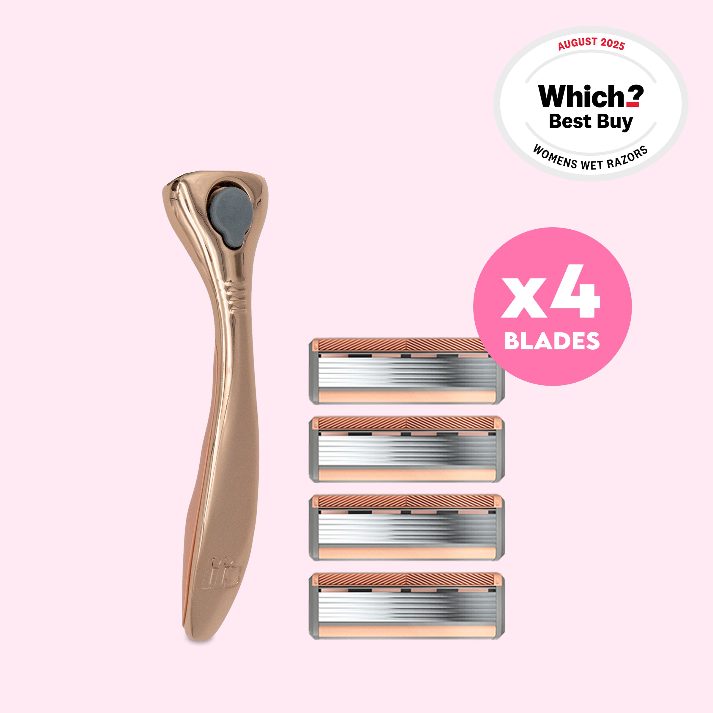 Blades + Rose Handle Bundle