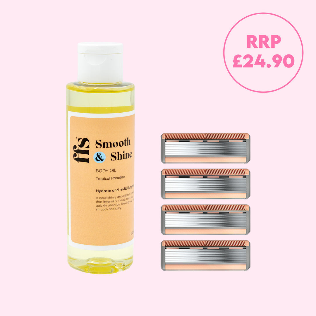 4 x Blades & Body Oil