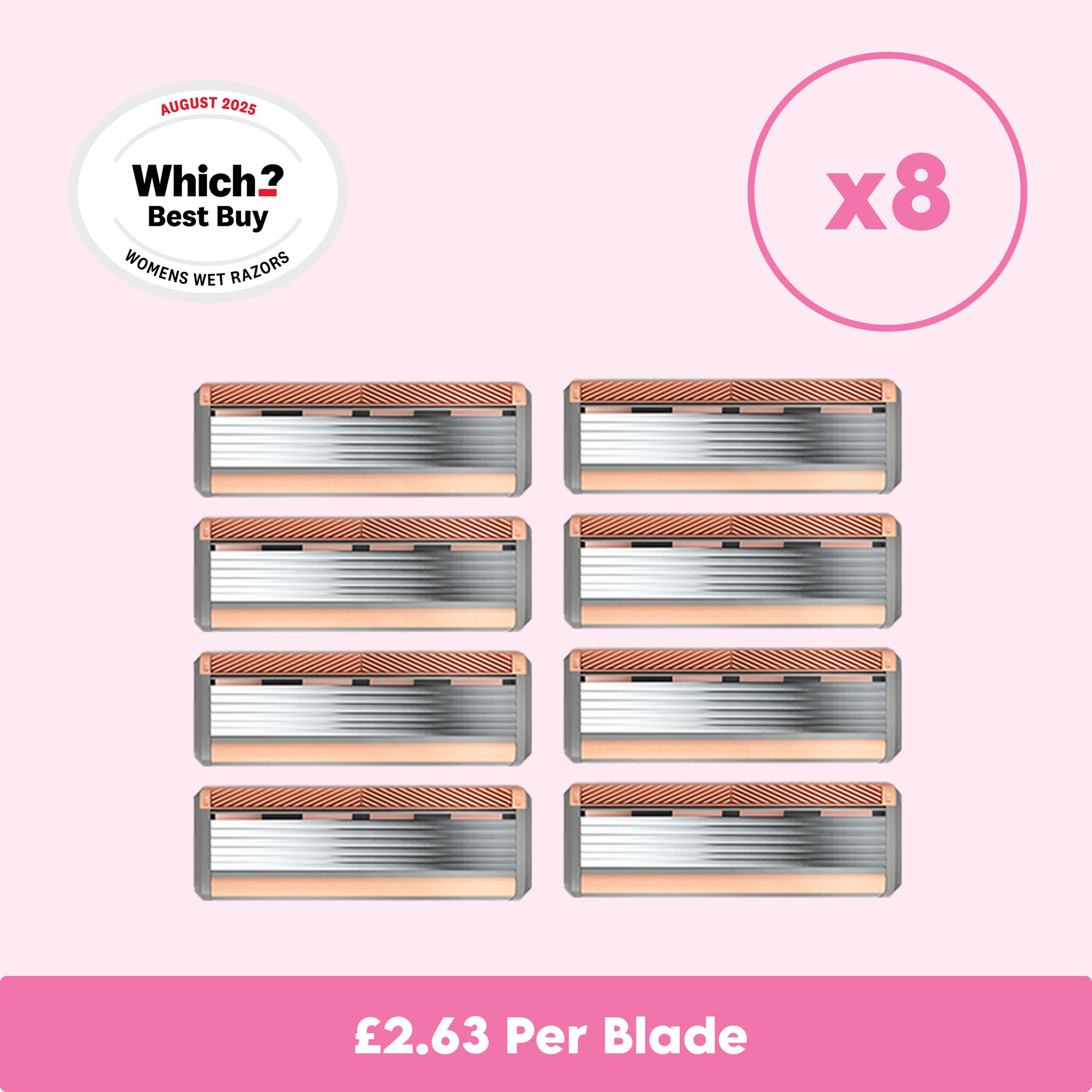 Premium SmoothGlide Refill Blades