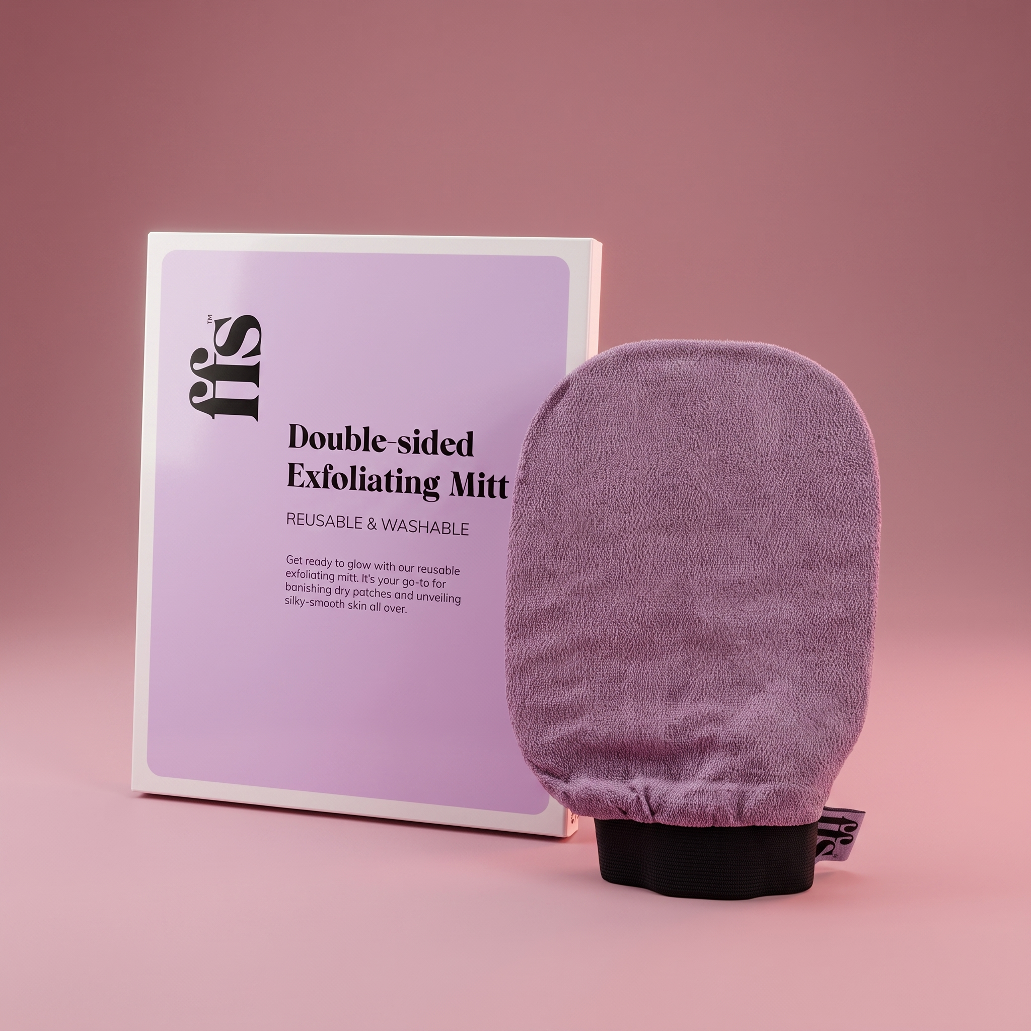 Double Sided Exfoliating Mitt