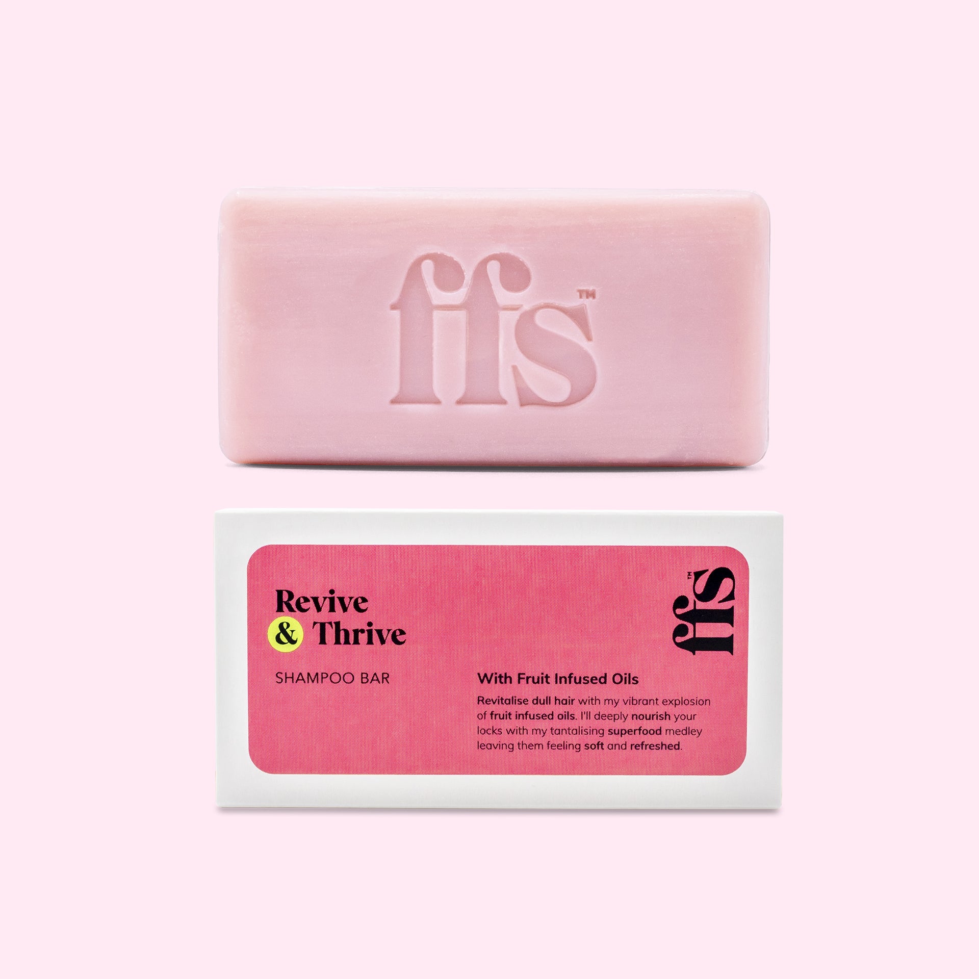 Revive & Thrive Shampoo Bar Fruit Infused Oils