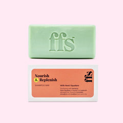 Nourish & Replenish: Shampoo Bar with Hemi-Squalane - 60g