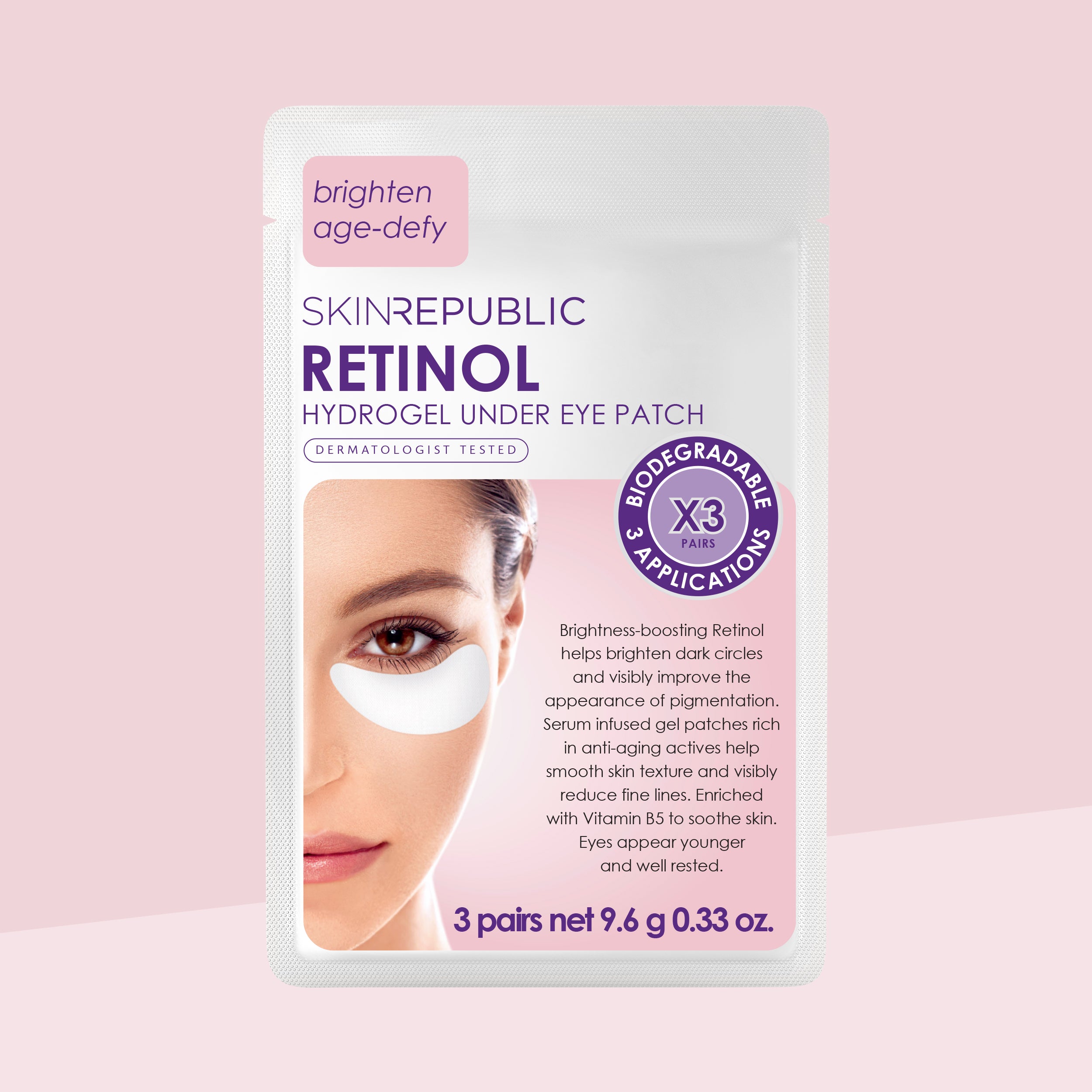 Skin Republic Retinol Hydrogel Under Eye Patches