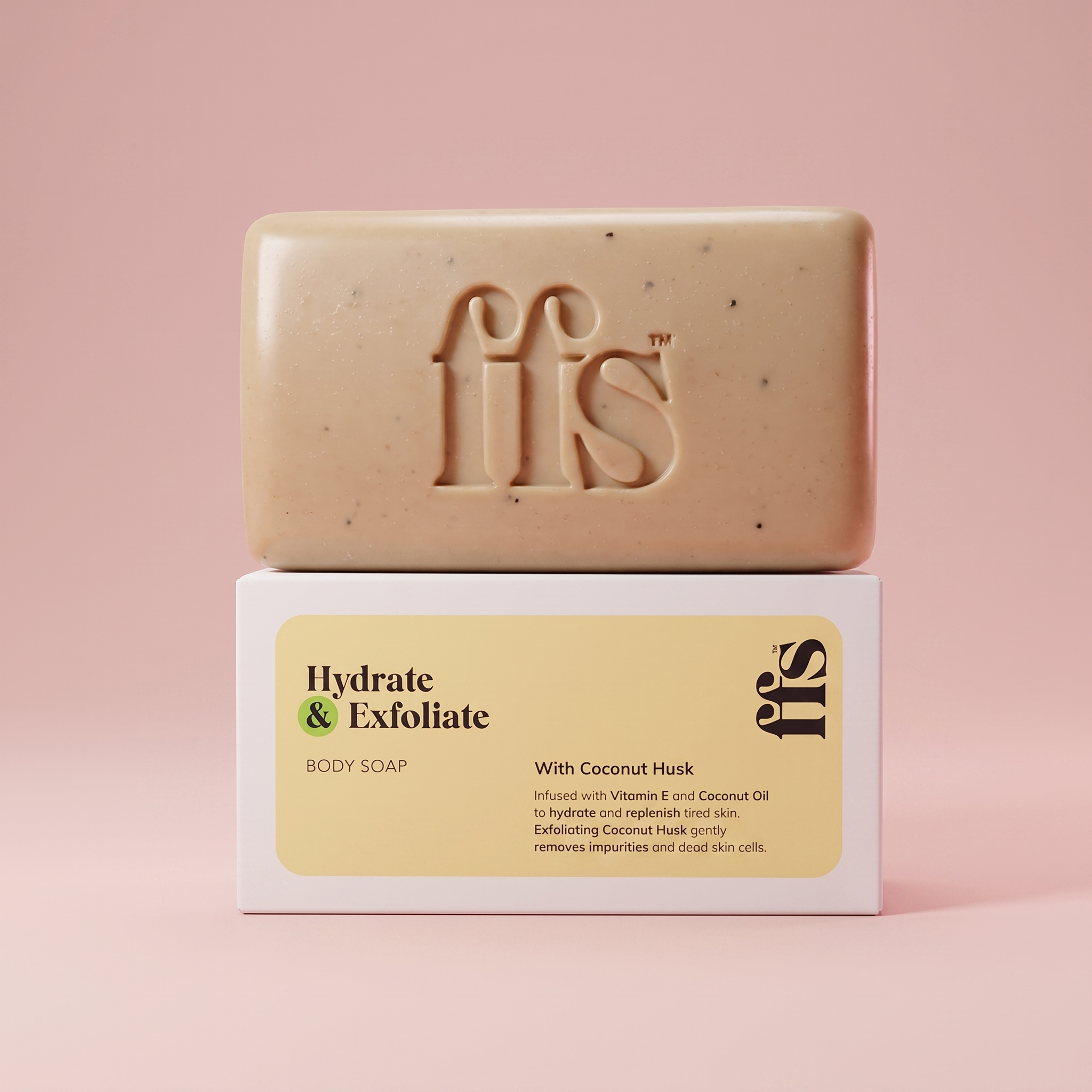 Hydrate & Exfoliate: Body Soap with Coconut Husk
