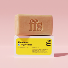 Illuminate & Rejuvenate: Face and Body Bar with Vitamin C - 60g