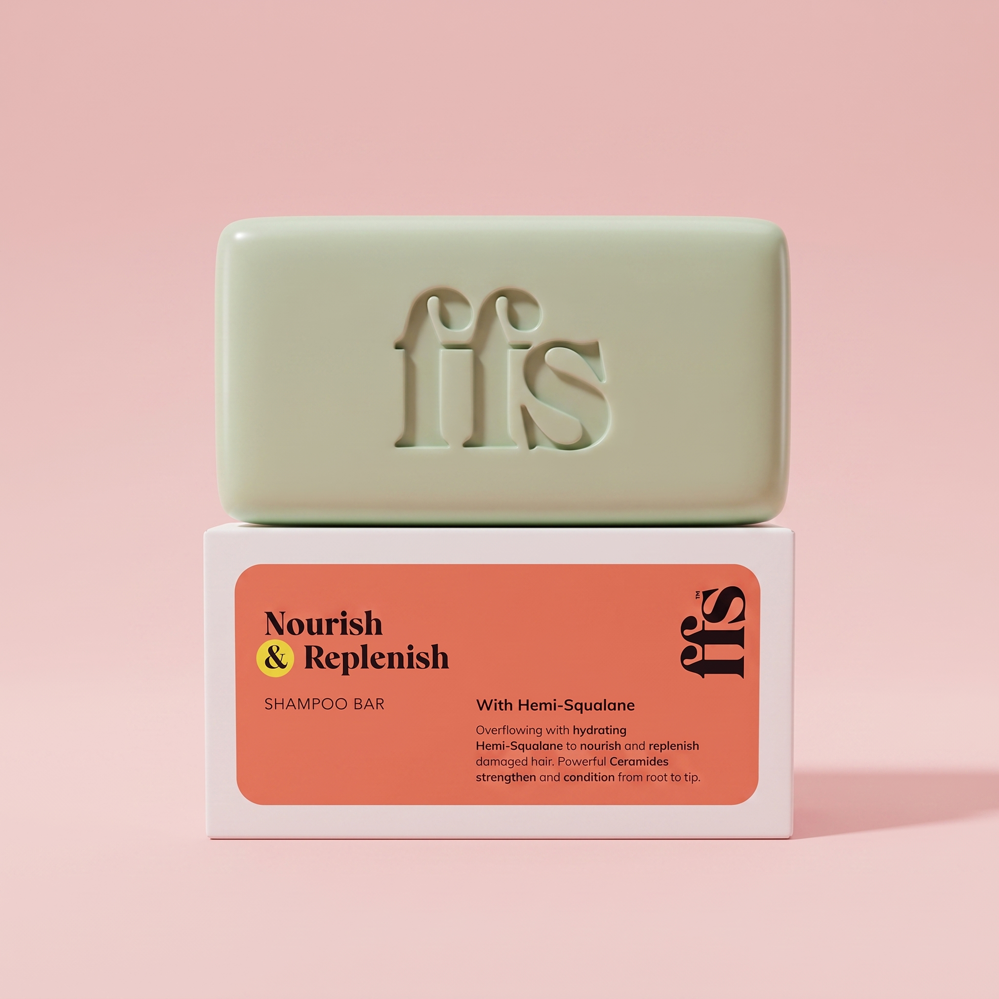 Nourish & Replenish: Shampoo Bar with Hemi-Squalane