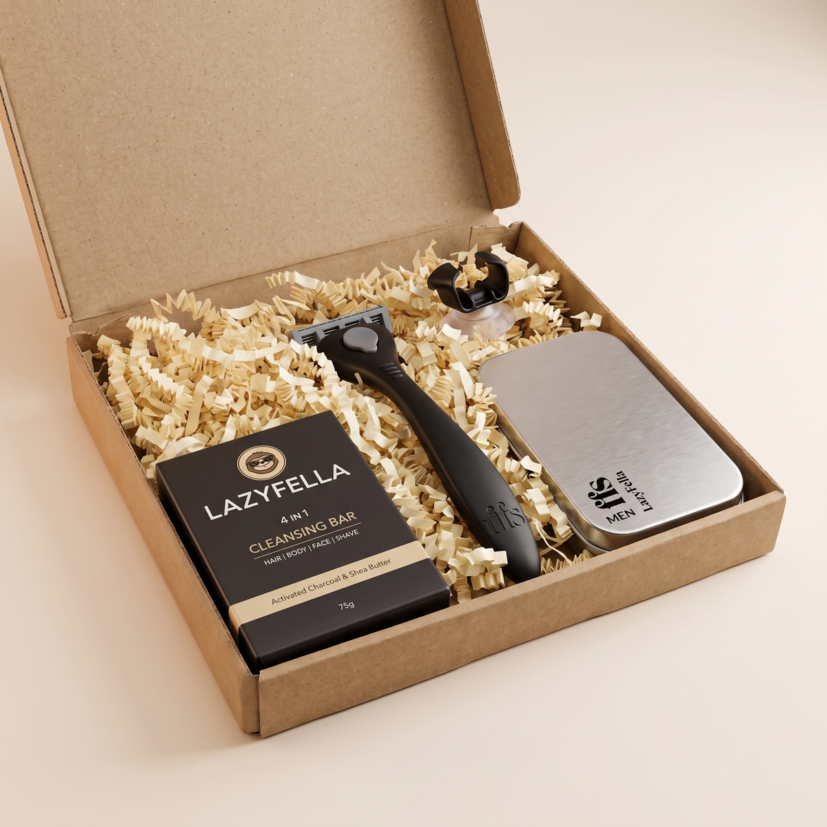 The LazyFella Smooth Shave Gift Set