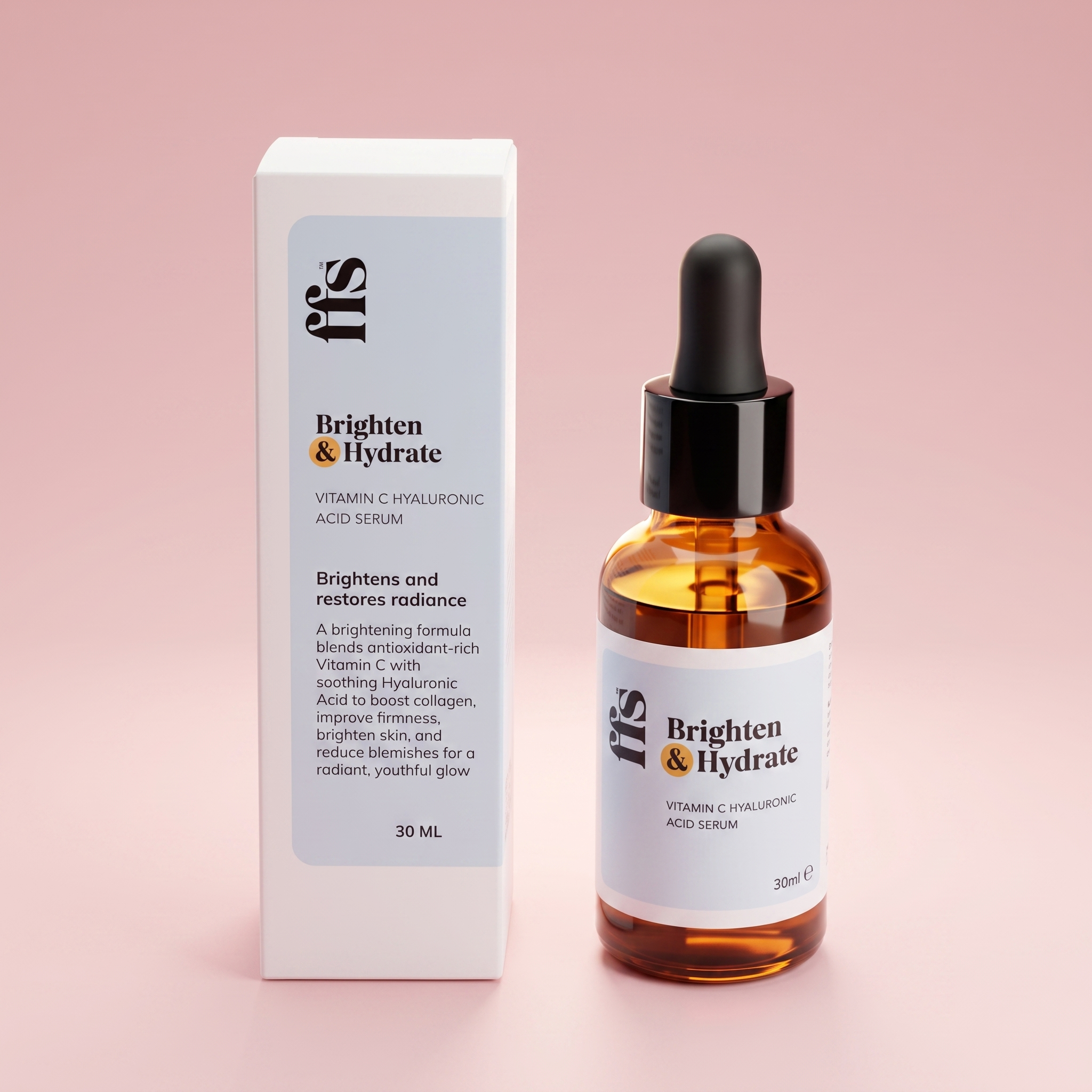 Brighten & Hydrate - Vitamin C Hyaluronic Acid Serum