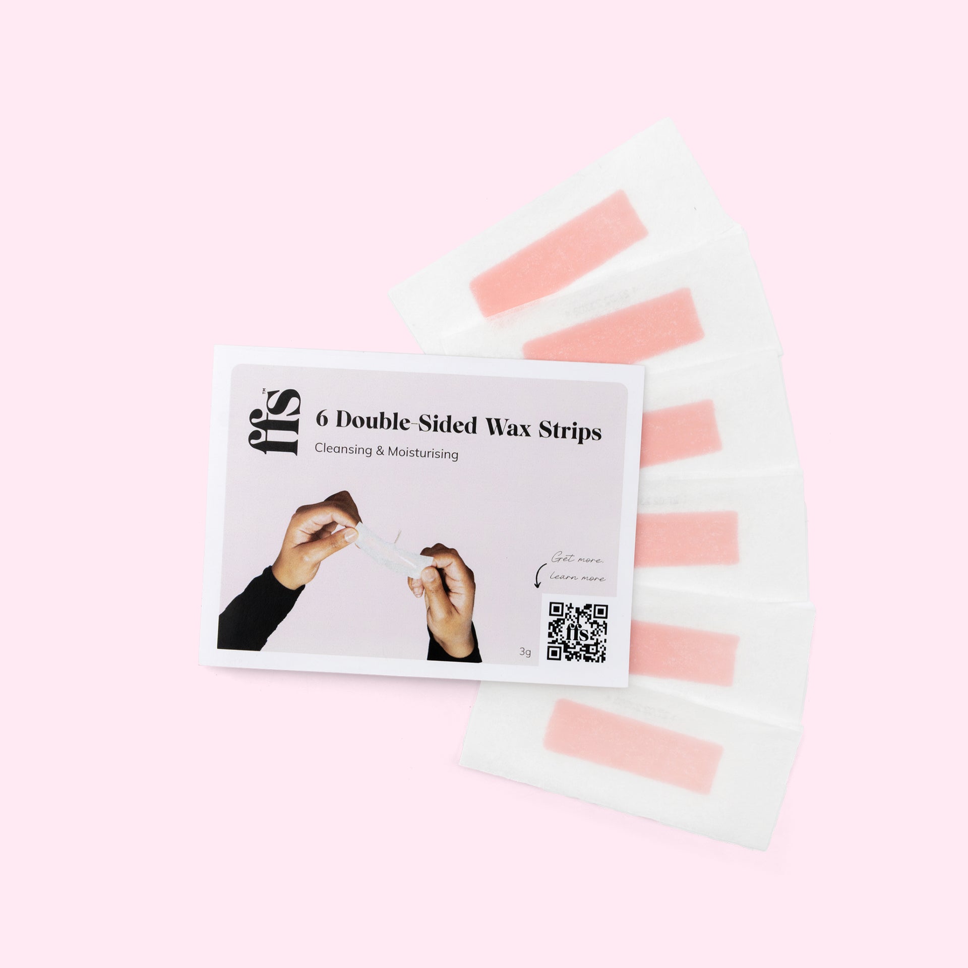 Cleansing & Moisturising Facial Bikini Wax Strips