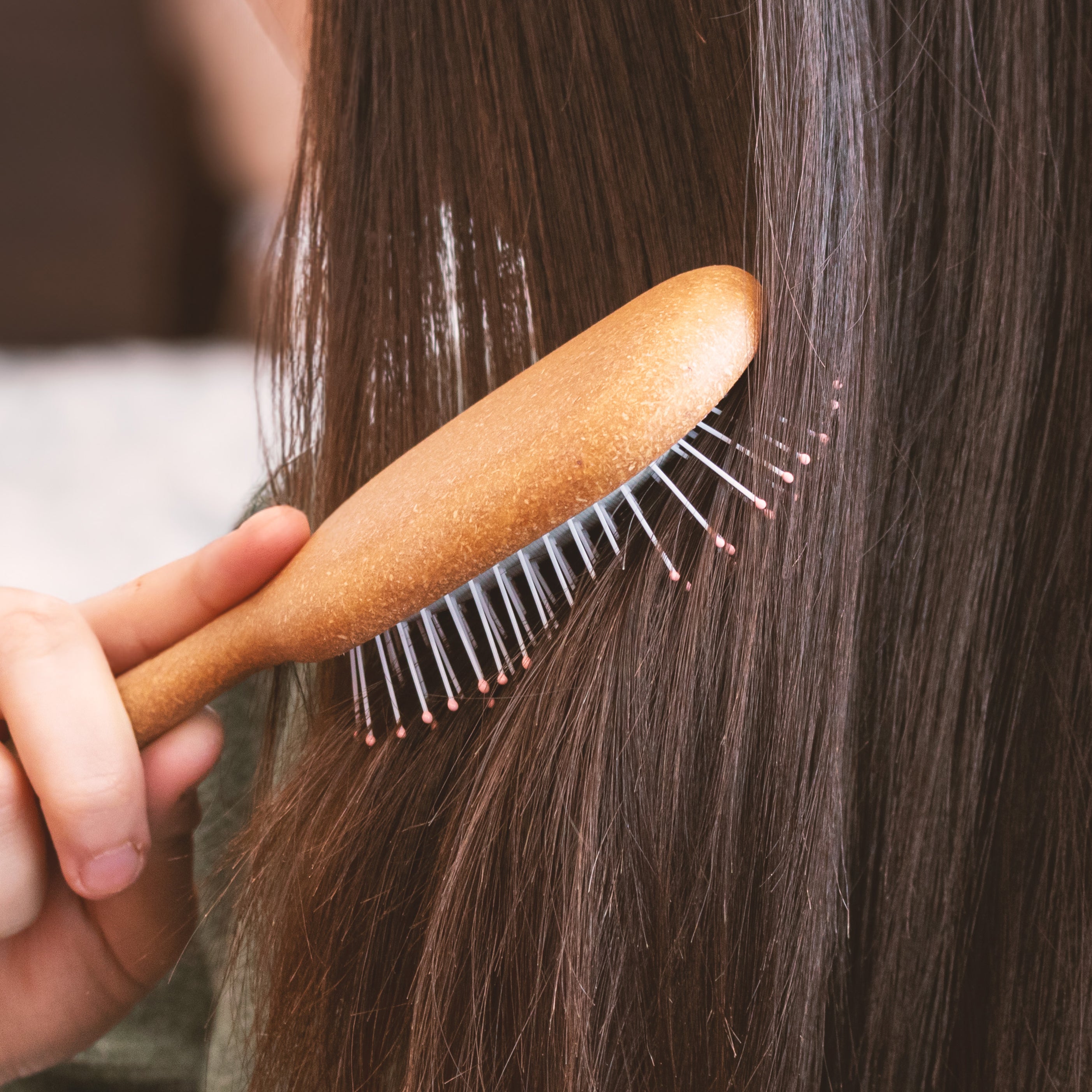 Cork Detangling Hair Brush