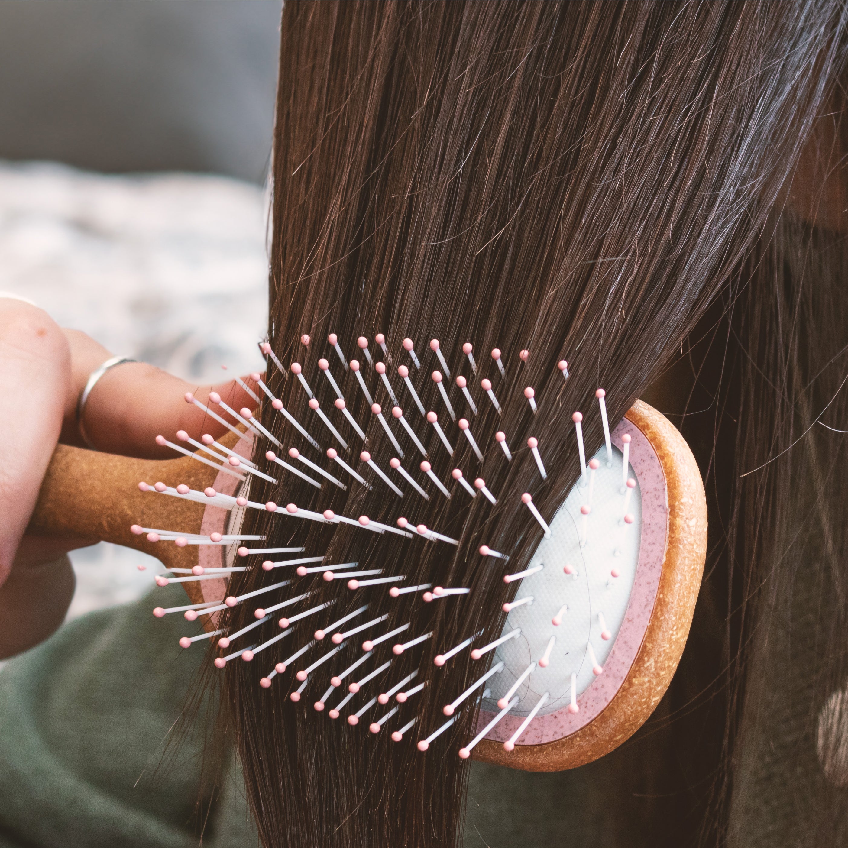Cork Detangling Hair Brush