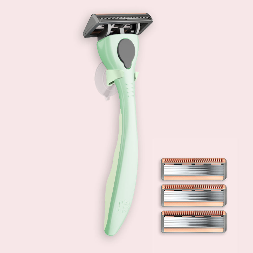 Premium SmoothGlide Razor Starter Kit
