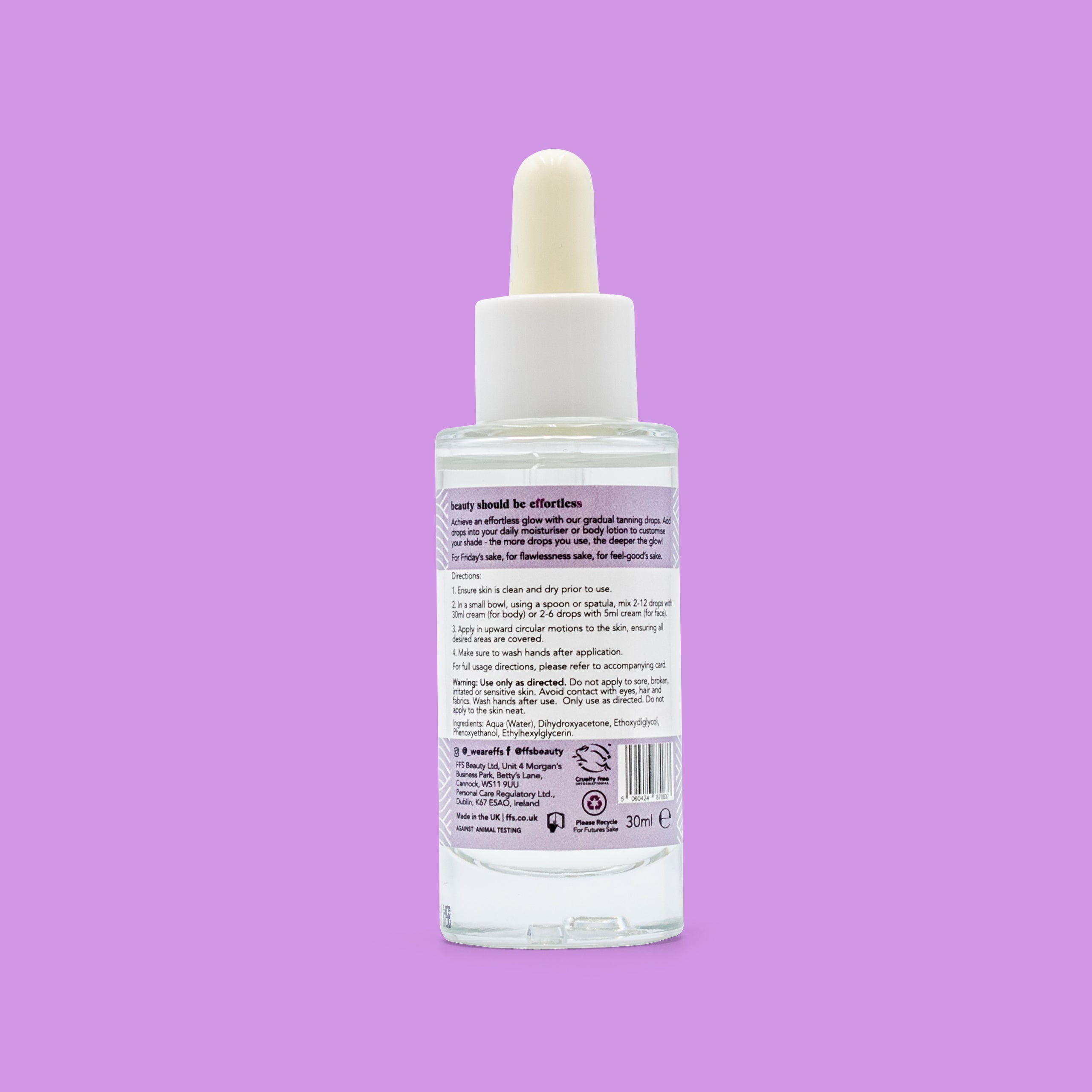 Golden Goddess Customisable Tanning Drops - 30ml